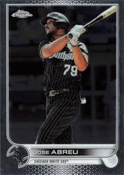 2022 Topps Chrome Base Set Jose Abreu #28 card