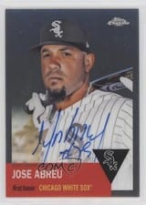 2022 Topps Chrome Platinum Anniversary Autographs Jose Abreu #CPA-JAB card