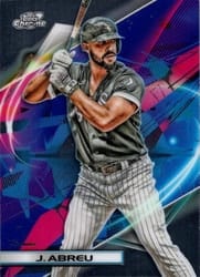 2022 Topps Cosmic Chrome Base Set Jose Abreu #123 card