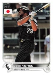 2022 Topps Japan Edition Base Set Jose Abreu #211 card
