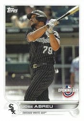 2022 Topps Opening Day Base Set Jose Abreu #194 card