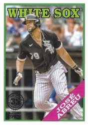 2023 Topps 1988 Topps Baseball (Series 1) José Abreu #T88-1 card