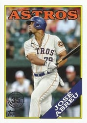 2023 Topps 1988 Topps Baseball (Series 2) José Abreu #2T88-19 card