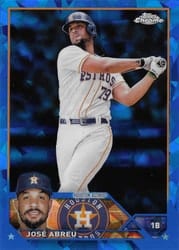 2023 Topps Chrome Sapphire Edition Base Set José Abreu #630 card