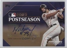 2024 Topps Postseason Performance Autograph José Abreu #PPA-ABR card