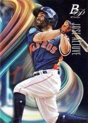2018 Bowman Platinum Base Set Jose Altuve #54 card