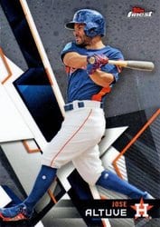 2018 Finest Base Set Jose Altuve #73 card