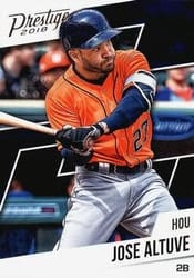 2018 Panini Chronicles Prestige Jose Altuve #29 card