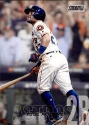 2018 Stadium Club Base Set Jose Altuve #271b card