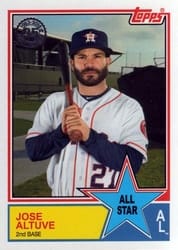 2018 Topps 1983 Topps Baseball 35th Anniversary All-Stars Jose Altuve #83AS-5 card