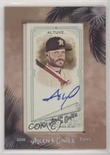 2018 Topps Allen & Ginter Framed Mini Autographs Jose Altuve #MA-JA