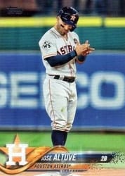 2018 Topps Base Set Jose Altuve #400 card