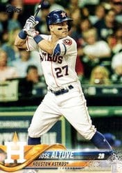 2018 Topps Base Set Jose Altuve #400 card