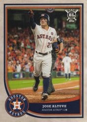 2018 Topps Big League Base Set Jose Altuve #104 card