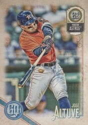 2018 Topps Gypsy Queen Base Set Jose Altuve #79 card