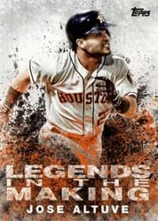 2018 Topps Legends in the Making (Series One) Jose Altuve #LTM-JA card