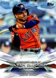 2018 Topps MLB Awards Jose Altuve #MLBA-37 card