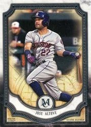 2018 Topps Museum Collection Base Set Jose Altuve #37 card