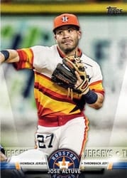 2018 Topps Topps Salute (Series Two) Jose Altuve #S-14 card