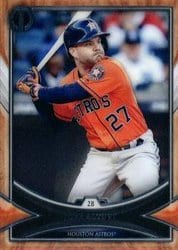 2018 Topps Tribute Base Set Jose Altuve #41 card