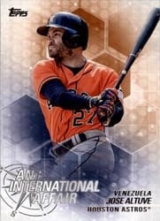 2018 Topps Update An International Affair Jose Altuve #IA-46 card