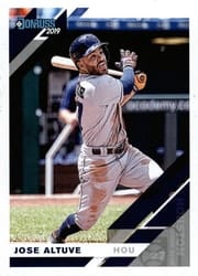2019 Donruss Base Set Jose Altuve #70a card