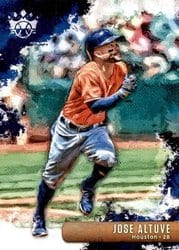 2019 Panini Diamond Kings Base Set Jose Altuve #38 card
