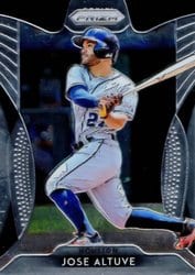 2019 Panini Prizm Base Set Jose Altuve #40 card
