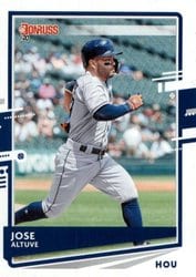 2020 Donruss Base Set Jose Altuve #159 card