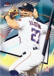 2020 Finest Base Set Jose Altuve #82 card
