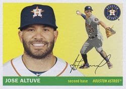 2020 Topps Archives Base Set Jose Altuve #38 card