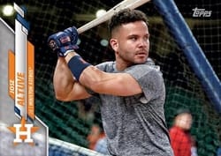 2020 Topps Base Set Jose Altuve #602c card