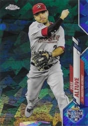 2020 Topps Chrome Update Sapphire Edition Base Set Jose Altuve #U-277 card
