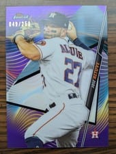 2020 Topps Finest Jose Altuve #82 card