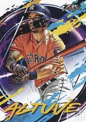 2020 Topps Fire Base Set Jose Altuve #172 card