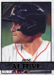 2020 Topps Gallery Base Set Jose Altuve #10 card