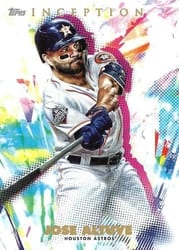 2020 Topps Inception Base Set Jose Altuve #3 card