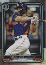 2020 Topps Tribute Base Set Jose Altuve #41 card