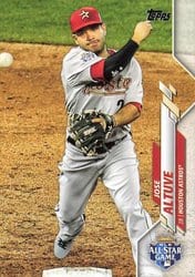 2020 Topps Update Base Set Jose Altuve #U-277 card