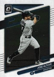 2021 Donruss Optic Base Set Jose Altuve #195 card