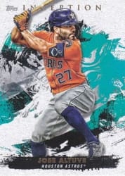 2021 Topps Inception Base Set Jose Altuve #45 card