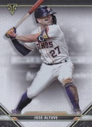 2021 Topps Triple Threads Base Set Jose Altuve #84 card