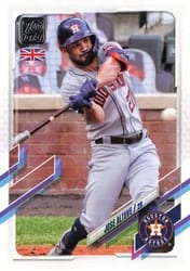 2021 Topps UK Edition Base Set Jose Altuve #34 card