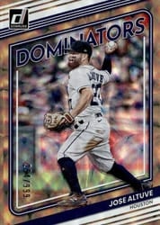 2022 Donruss Dominators Jose Altuve #D-7 card