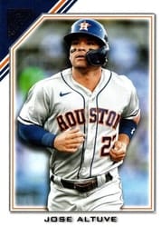 2022 Topps Gallery Base Set Jose Altuve #59 card