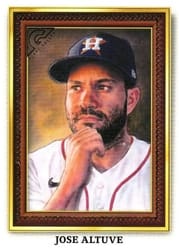 2022 Topps Gallery Portrait Gallery Jose Altuve #PG-12 card
