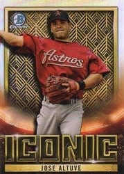 2023 Bowman Chrome Iconic Jose Altuve #BI-15 card