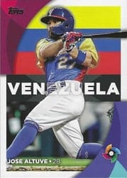 2023 Topps 2023 World Baseball Classic Stars Jose Altuve #WBC-15 card