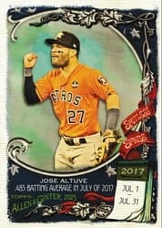 2023 Topps Allen & Ginter Spotless Spans Jose Altuve #SS-35 card