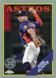 2023 Topps Chrome Update 1988 Topps Baseball Jose Altuve #88CU-13 card